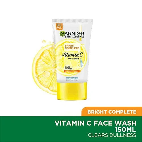 Garnier Bright Complete Vitamin C Face Wash 150gm