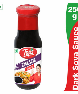 TOPS Dark Soya Sauce - 250g. Glass Bottle
