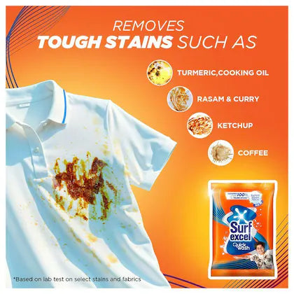 Surf Excel Quick Wash Detergent Powder 500 g