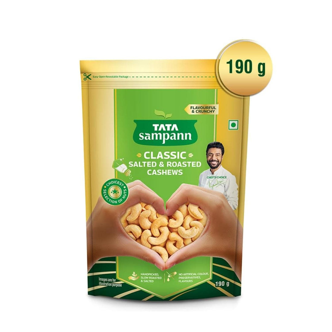 Tata Sampann
Salted & Roasted Cashew
