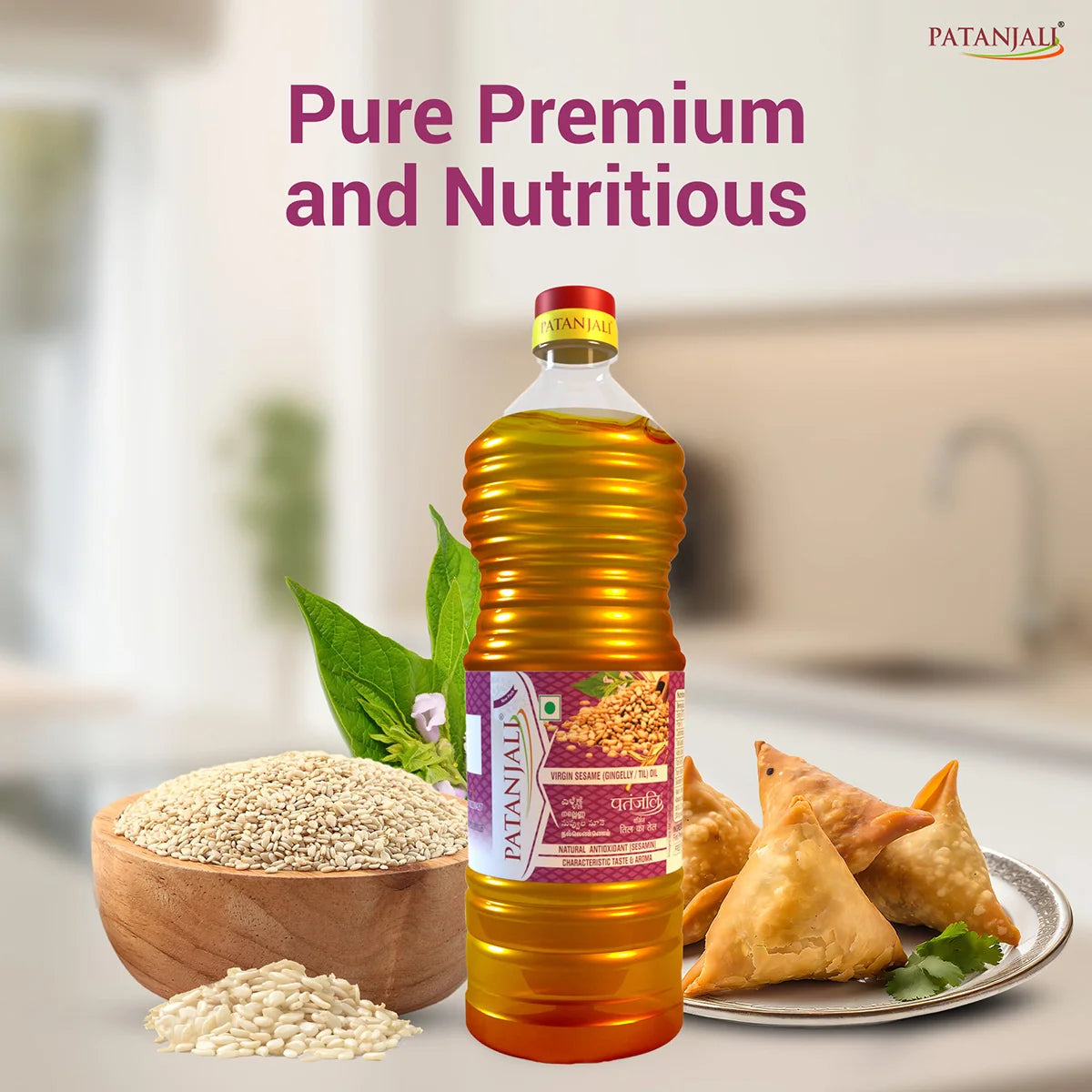 Patanjali Sesame Oil 1 ltr