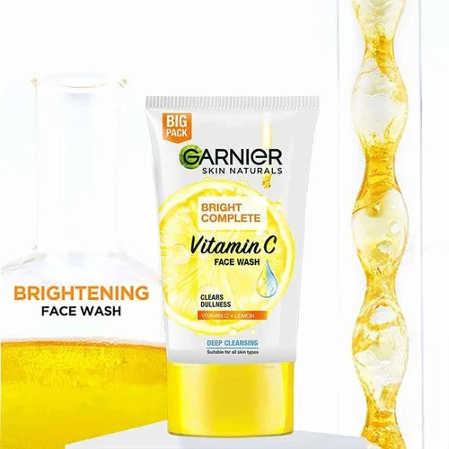 Garnier Bright Complete Vitamin C Face Wash 150gm