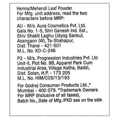 Godrej Nupur Pure Henna 50 g