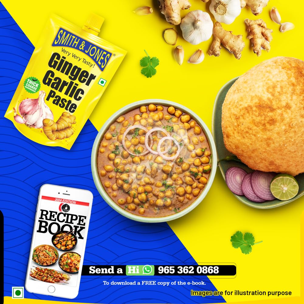 Smith & Jones

Ginger Garlic Paste 200gm
