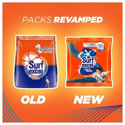 Surf Excel Quick Wash Detergent Powder 500 g