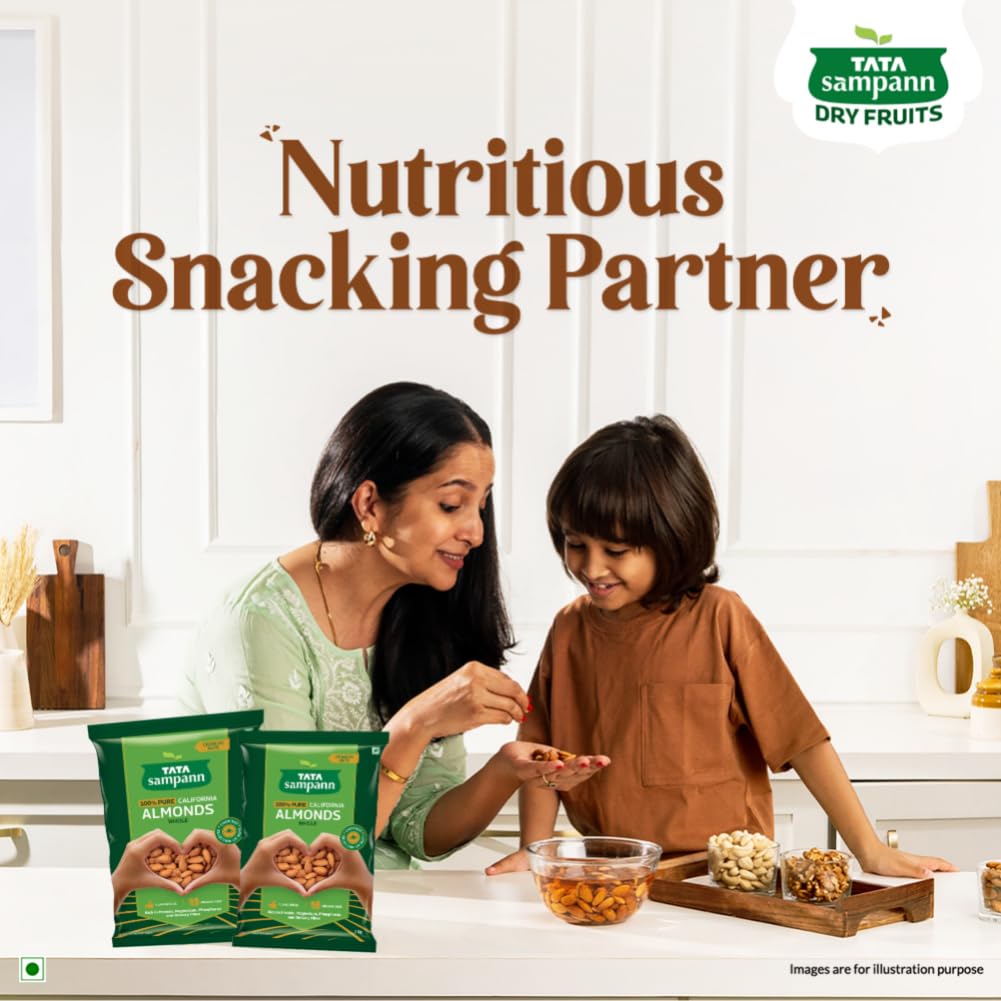 Tata Sampann
Premium California Almonds 500 g
