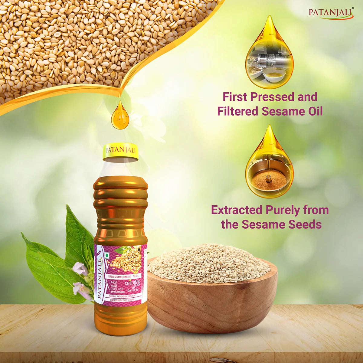 Patanjali Sesame Oil 200ml