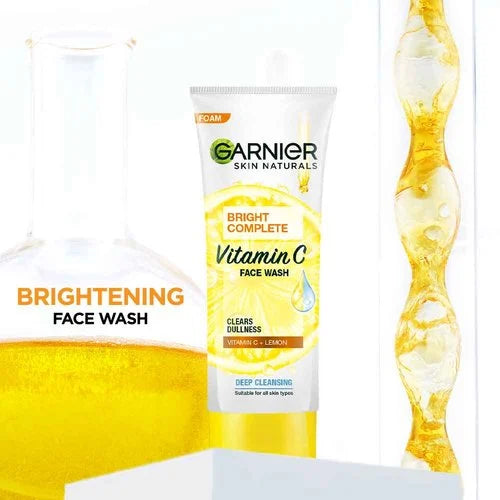 Garnier Bright Complete Vitamin C Face Wash 50gm