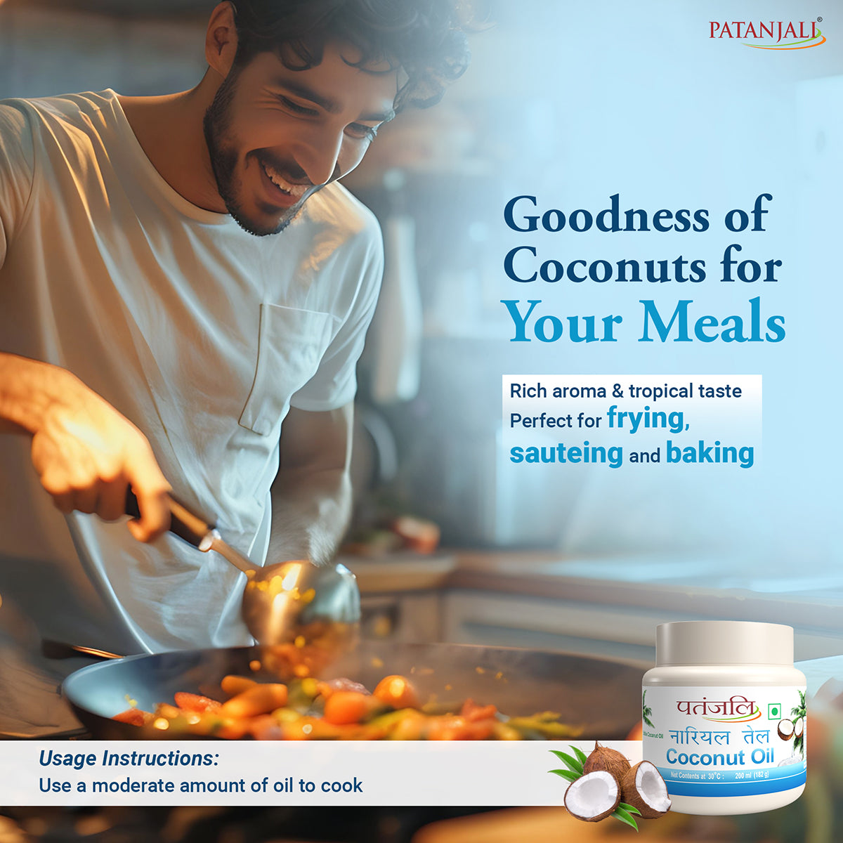 Patanjali Coconut Oil 200gm