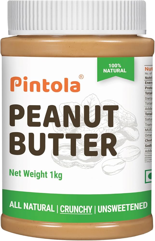 Pintola Peanut Butter Natural Crunchy 1 Kg