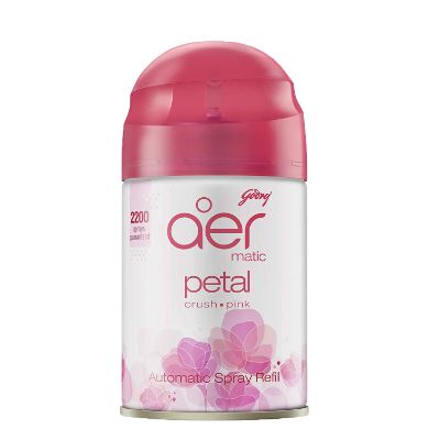 Godrej Aer Matic Crush Pink Refill - 225Ml