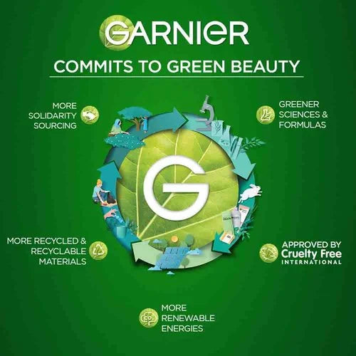 Garnier colour natural hair colour 70ml+60gm(brown)