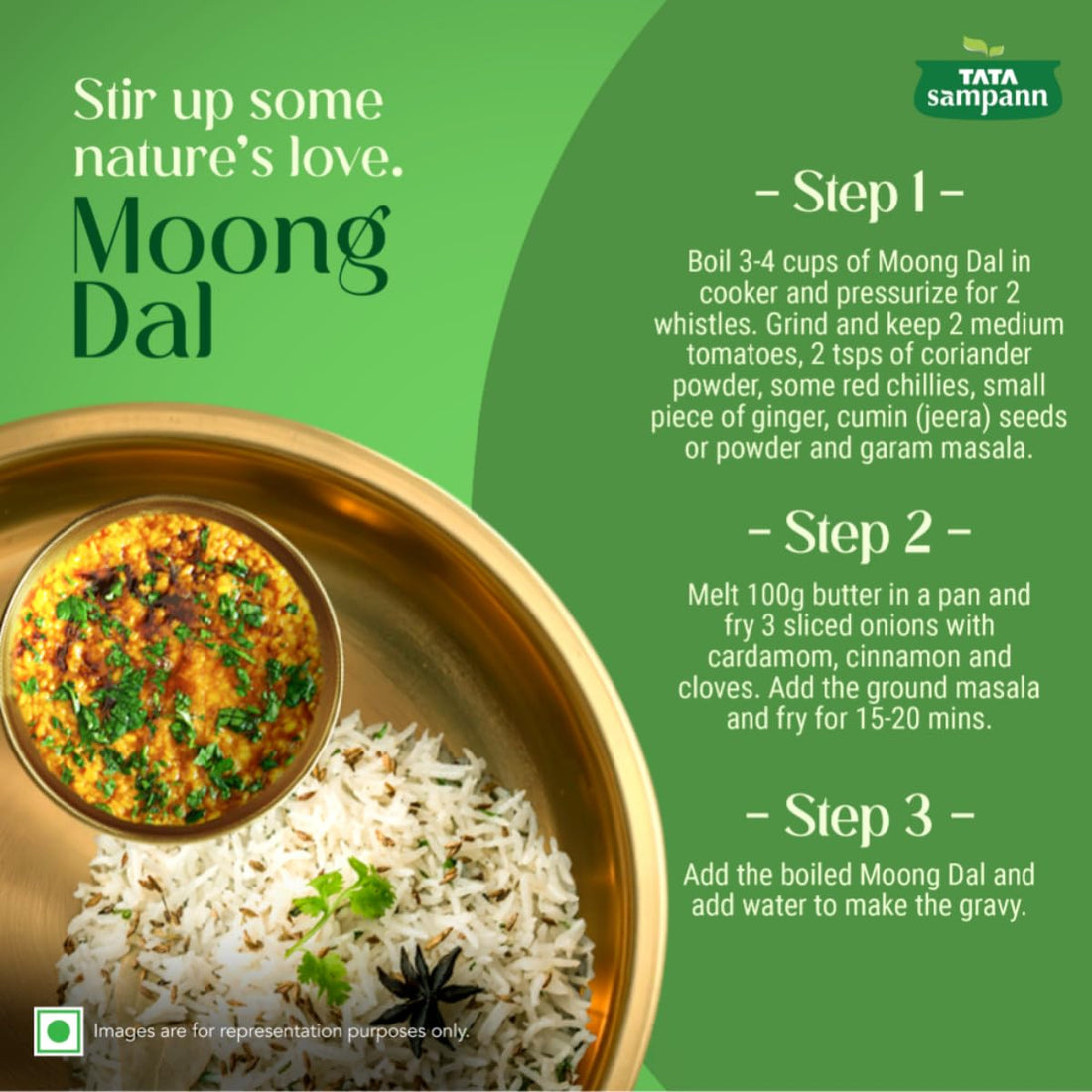 Tata Sampann

Moong Dal 500gm