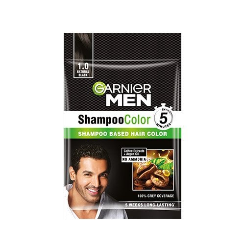 Garnier Colour Shampoo Based Hair Colour (Natural Black)