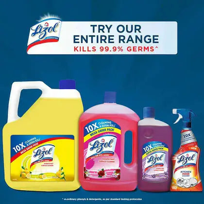 Lizol Floral Disinfectant Surface Cleaner 975 ml
